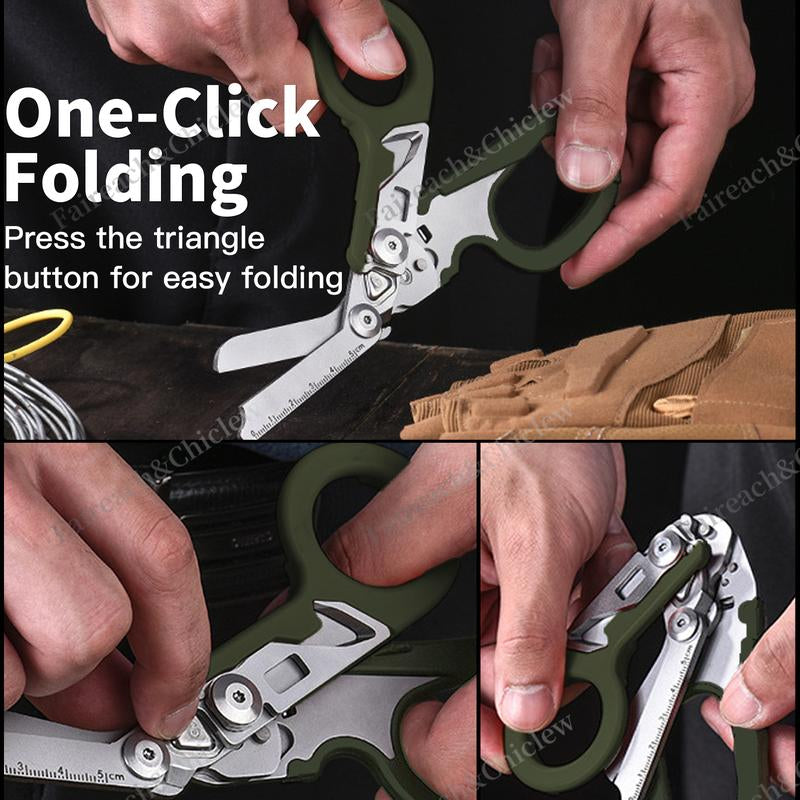 JKL Medical 8-In-1 Outdoor Tactical Scissors