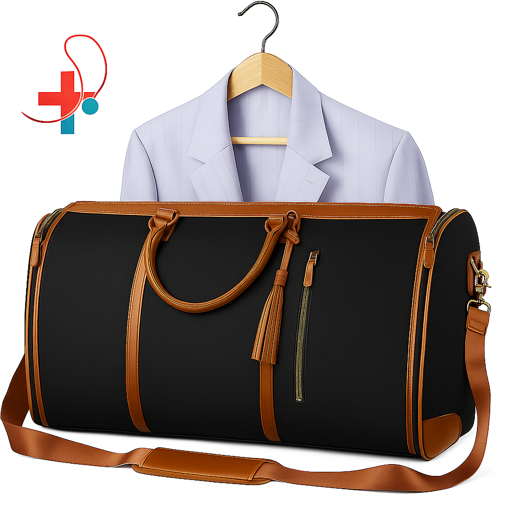 JKL Medical™ Convertible Carry-On Duffel Bag