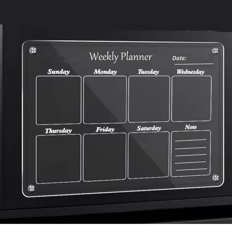 JKLMedical™ Acrylic Magnetic Calendar