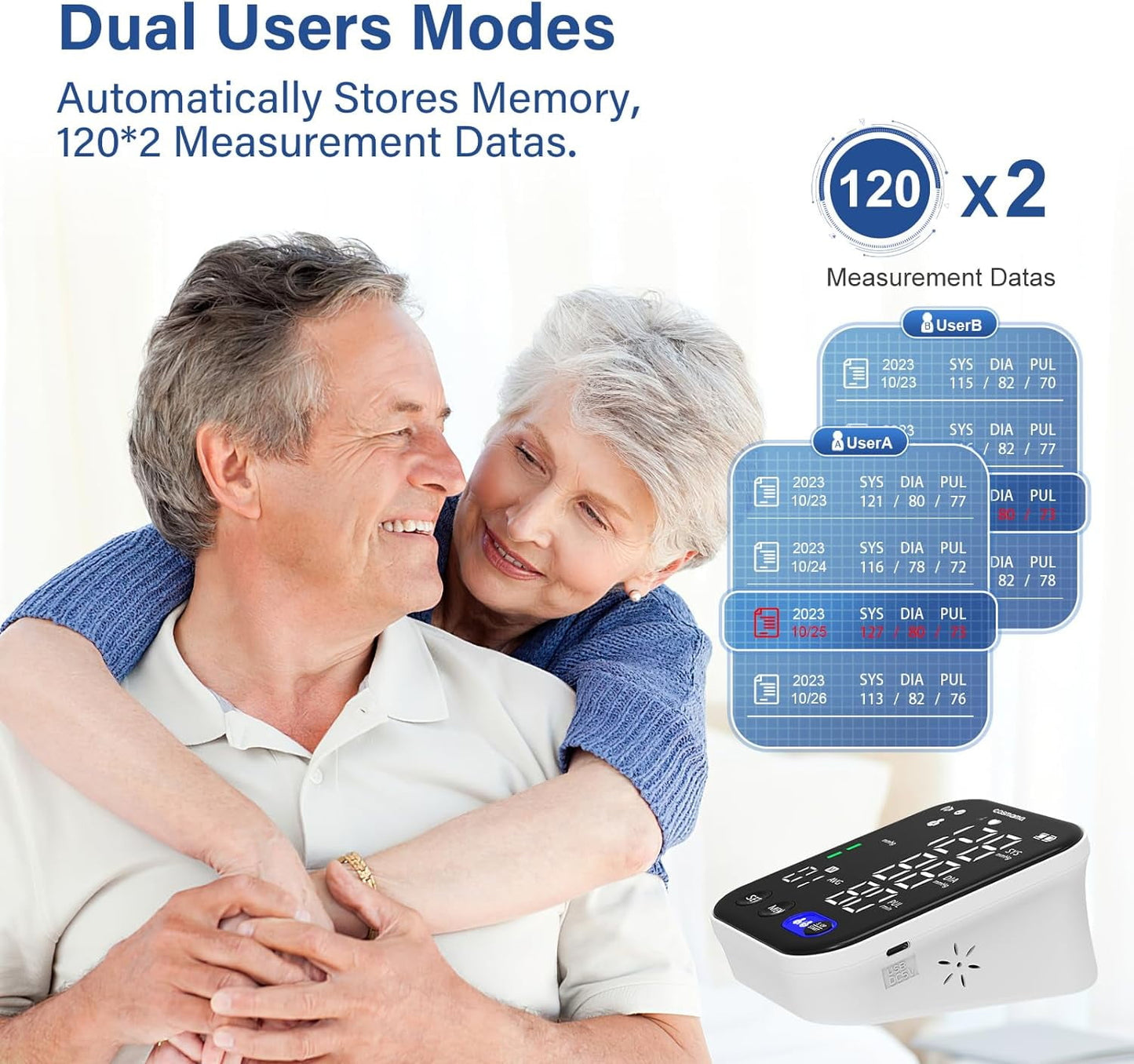 JKL Medical™ Blood Pressure Monitor