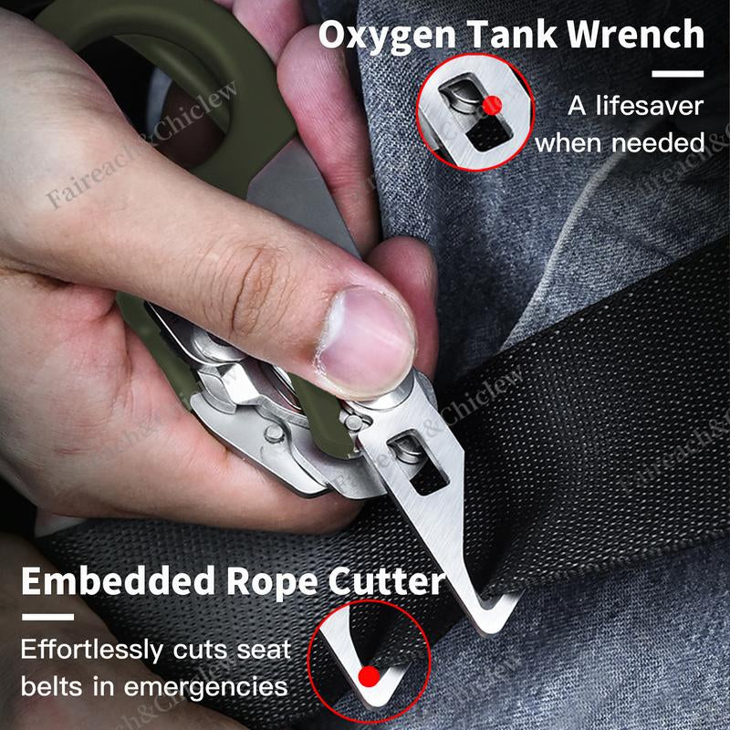 JKL Medical 8-In-1 Outdoor Tactical Scissors