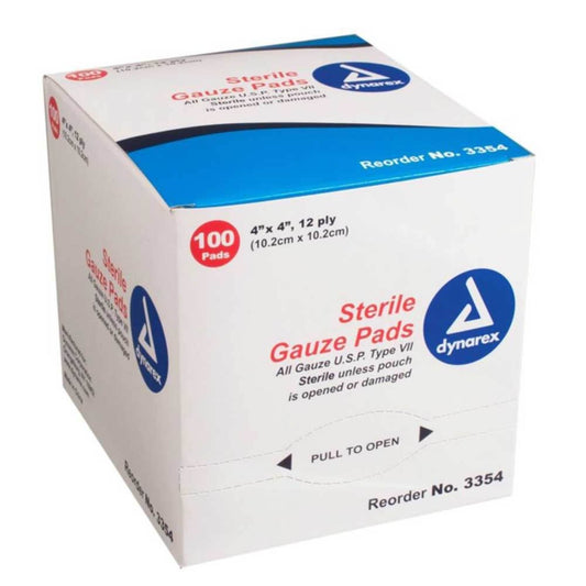 JKL Medical™ Sterile Gauze Pads 100 Ct