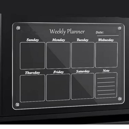 JKLMedical™ Acrylic Magnetic Calendar 