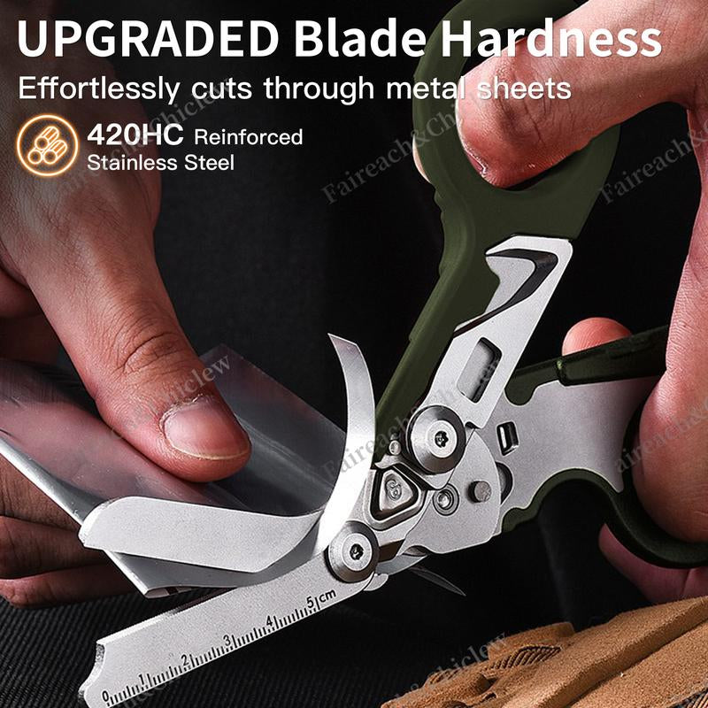 JKL Medical 8-In-1 Outdoor Tactical Scissors